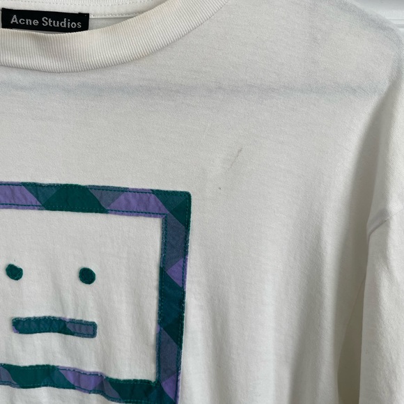 *LOWEST PRICE FIRM Acne Studios Face-applique t-shirt - Picture 8 of 10